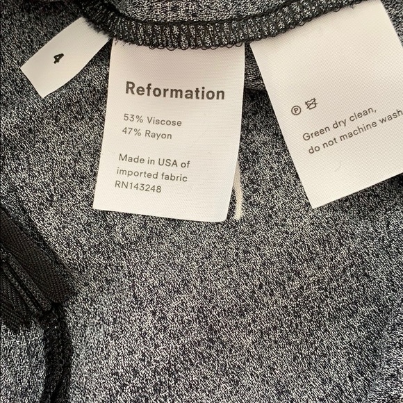 NWT reformation arielle side slit subdress - Picture 7 of 8